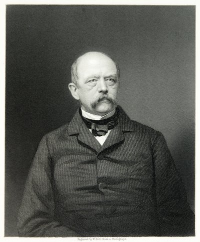 Otto von Bismarck af (after) English photographer
