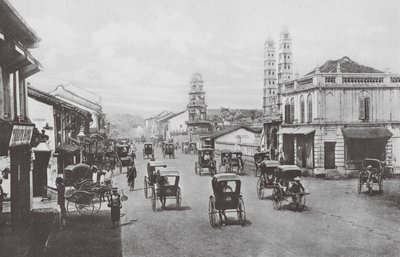 Singapore: North Bridge Road (s/h-foto) af (after) English photographer