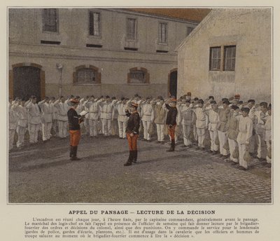 Call of the Pansage, læsning af beslutningen (farvet foto) af (after) French Photographer