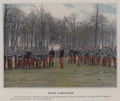 Squad School (farvet foto) af (after) French Photographer