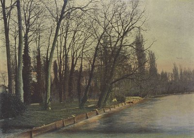 Enghien, Le Lac (farvet foto) af (after) French Photographer
