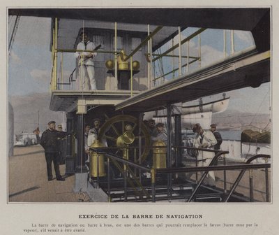 Navigationslinjeøvelse (farvet foto) af (after) French Photographer