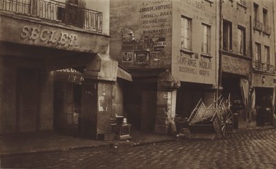 Fragment af Halles søjlerne (s/h foto) af (after) French Photographer