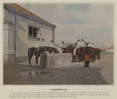 Vandingsstedet (farvet foto) af (after) French Photographer