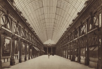 Orleans Gallery på Palais-Royal (s/h foto) af (after) French Photographer