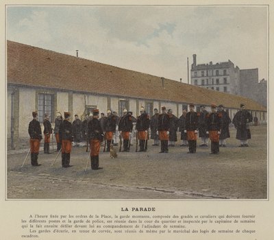 La Parade (farvet foto) af (after) French Photographer