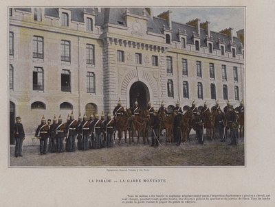 The Parade, The Rising Guard (farvet foto) af (after) French Photographer