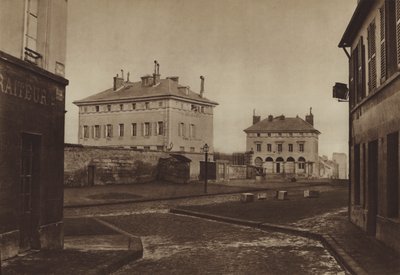 Italiens barriere i 1866 med Ledoux pavilloner (s/h foto) af (after) French Photographer