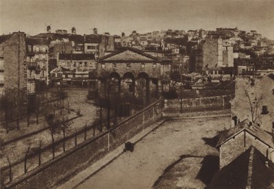 Clichy-barrieren (s/h-billede) af (after) French Photographer
