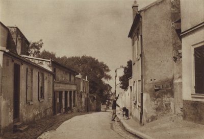 Rue Saint-Vincent (s/h foto) af (after) French Photographer