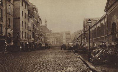 Rue de la Tonnellerie, i Les Halles (s/h foto) af (after) French Photographer