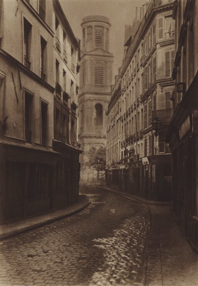 Rue du Vieux-Colombier (s/h foto) af (after) French Photographer