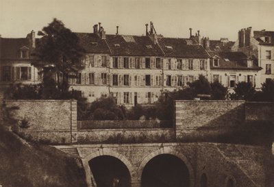 Den gamle Batignolles tunnel (s/h foto) af (after) French Photographer