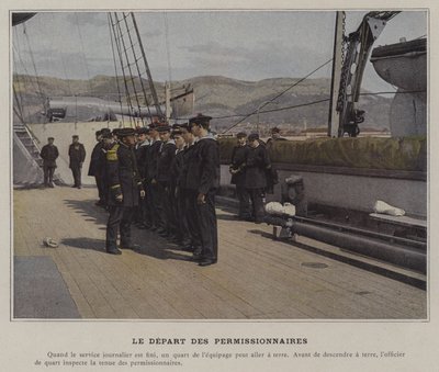 The Leave of Permission (farvet foto) af (after) French Photographer