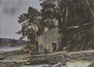 The Loch, ved Auray (farvet foto) af (after) French Photographer