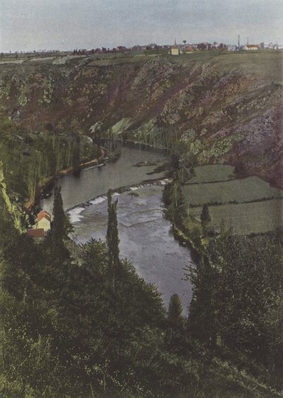 Le Pin pres Gargilesse (farvet foto) af (after) French Photographer