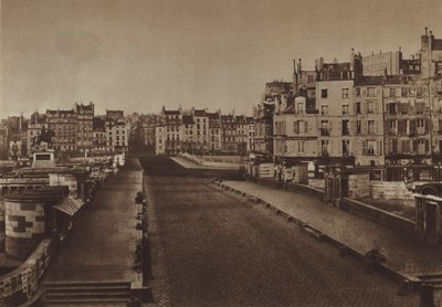 Pont-Neuf i 1852 (s/h foto) af (after) French Photographer
