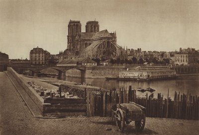 Apsis af Notre-Dame (s/h foto) af (after) French Photographer