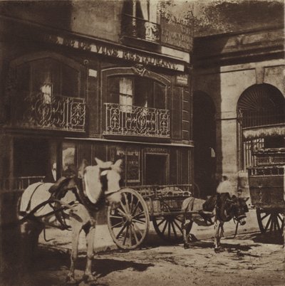 Indgangen til Laperouse-restauranten, Quai des Grands-Augustins (s/h-billede) af (after) French Photographer