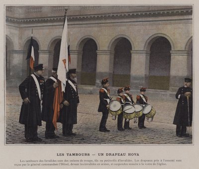 The Drums, A Hova Flag (farvet foto) af (after) French Photographer