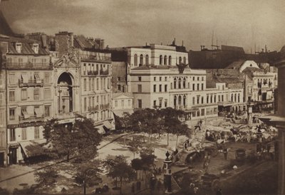 Teatrene i "Boulevard du Crime" (s/h foto) af (after) French Photographer