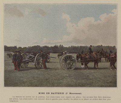 Trommespil, 2. sats (farvet foto) af (after) French Photographer