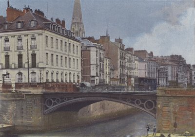 Nantes, Erdre (farvet foto) af (after) French Photographer
