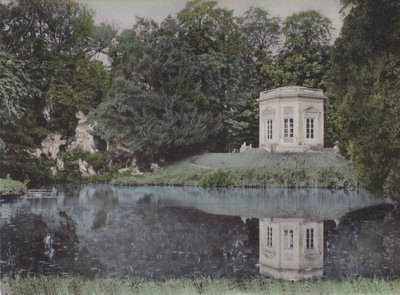 Parc du Petit Trianon, Musikpavillonen, Den Lille Trianons Park, Musikpavillonen (farvet foto) af (after) French Photographer