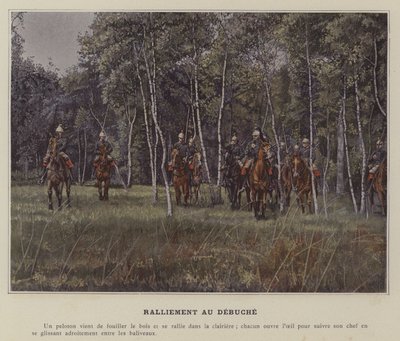 Rally til Debuche (farvet foto) af (after) French Photographer