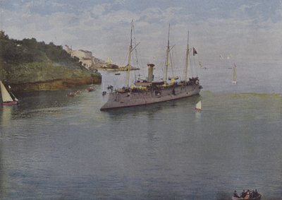 Un aviso (farvet foto) af (after) French Photographer