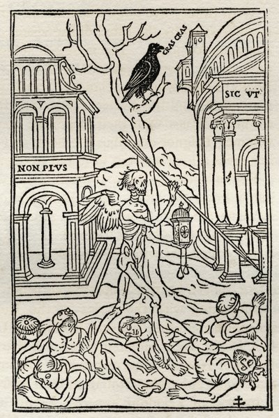Illustration til Prayers for the Dead, fra 