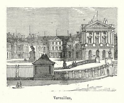 Versailles (kobberstik) af (after) French School