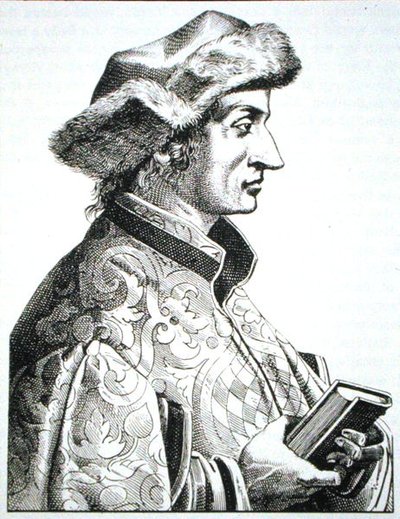 Portræt af Sebastien Brant (ca. 1485-1521), fra 
