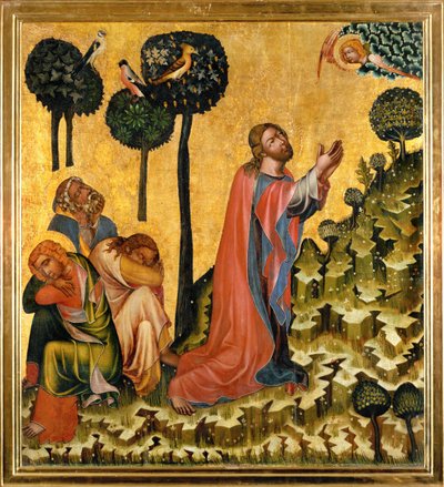 "Jesus i olivenlunden af (aka master of Hohenfurt) Master of Vyssi Brod