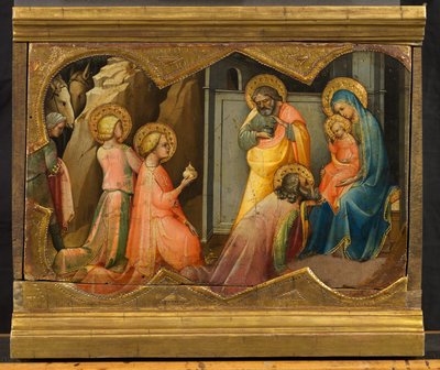 Tilbedelse af Magi af (c.1370 1425) Lorenzo Monaco