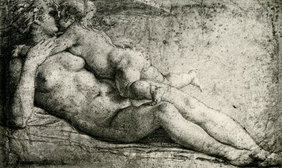 Venus og Amor af 1509 66 Daniele da Volterra