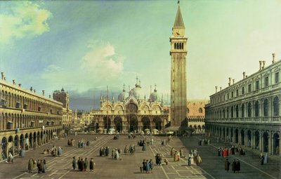 Piazza San Marco, Venedig, ca. 1730-35 af Giovanni Antonio Canal