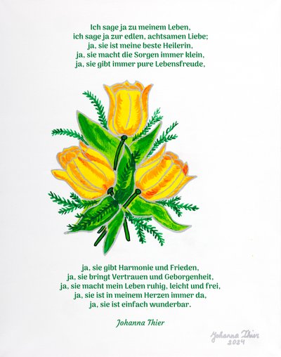 Jeg siger ja - version 1 af Johanna Thier