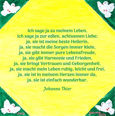 Jeg siger ja - version 2 af Johanna Thier