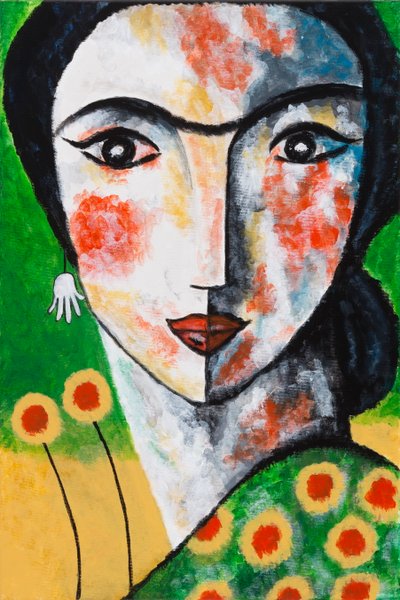 Frida Kahlo af Zaga Art Sopot