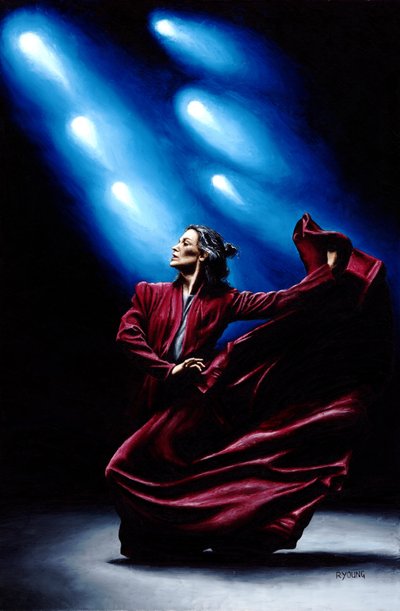 Flamenco-optræden af Richard Young