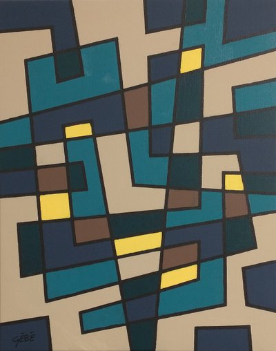 Variabel geometri (værk nr. 3 af 5) af Guy Boulianne