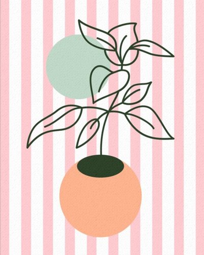Botanisk balance af Nomi Morina