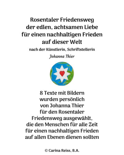 Rosental fredssti af Johanna Thier