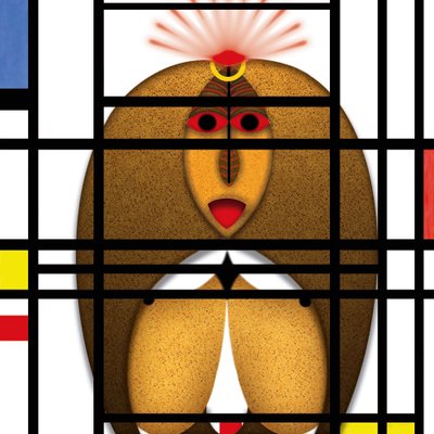 Animal Rationale (III) - Hyldest til Piet Mondrian af Alexander Eibach