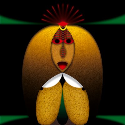 Black Magic Woman af Alexander Eibach