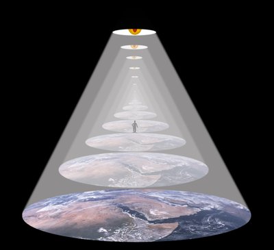 Take the long way home (II) (Supertramp) (aus der Serie Lichtungswechsel) af Alexander Eibach