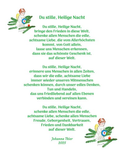 Stille, hellige nat af Johanna Thier