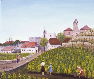 Druehøst i Dürnstein af Regine Dapra