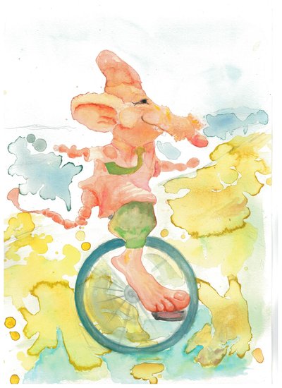 Rotte på cykel af Phantalis